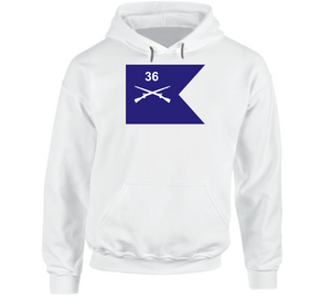 Army - Guidon - 36th Infantry Regiment V1 Hoodie