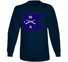 Load image into Gallery viewer, Army - Guidon - A Co - 1st Bn 36th Infantry V1 Long Sleeve
