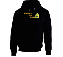 Load image into Gallery viewer, Army - Sergeant First Class W Lateral Txt Hoodie
