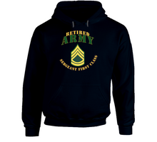 Load image into Gallery viewer, Army - Army - Sfc - Retired Hoodie
