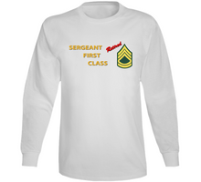 Load image into Gallery viewer, Army - Sergeant First Class - Retired Italic V1 Long Sleeve
