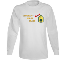 Load image into Gallery viewer, Army - Sergeant First Class - Retired Italic Long Sleeve

