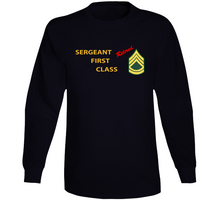 Load image into Gallery viewer, Army - Sergeant First Class - Retired Italic V1 Long Sleeve
