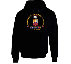 Army - 83rd Armored Fa Bn - Coa - Wwii - Eu Scv Hoodie