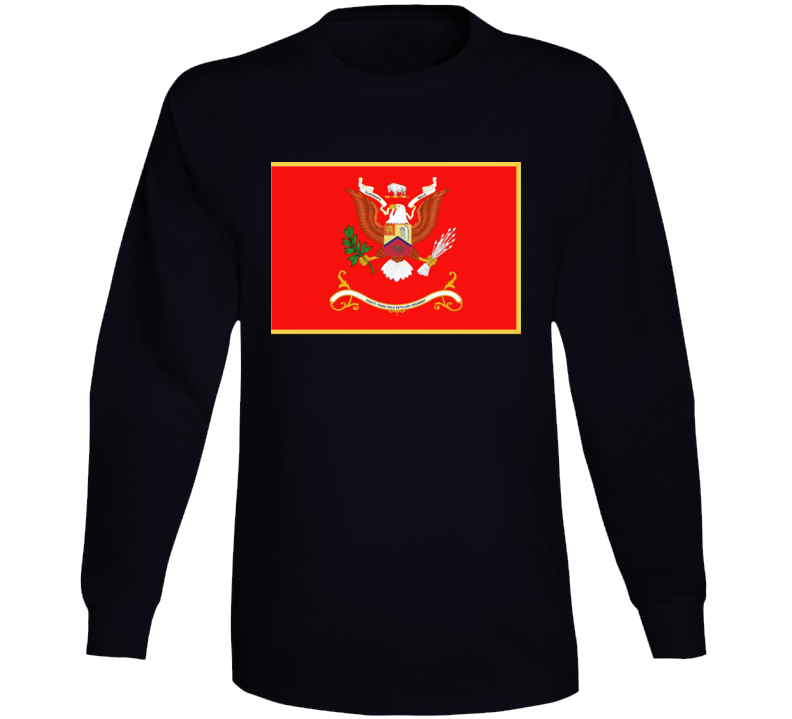 Army - 83rd Field Artillery Regiment Colors Long Sleeve