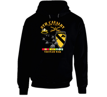 Load image into Gallery viewer, Army - 8th Cavalry (Air Cav) - 1st  Cav Division w SVC V1 Hoodie

