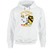 Load image into Gallery viewer, Army - 8th Cavalry (Air Cav) - 1st  Cav Division w SVC V1 Hoodie

