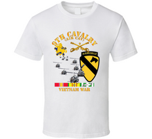 Load image into Gallery viewer, Army - 9th Cavalry (Air Cav) - 1st  Cav Division w SVC V1 Classic T Shirt
