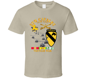 Army - 9th Cavalry (Air Cav) - 1st  Cav Division w SVC V1 Classic T Shirt