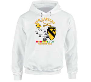 Army - 9th Cavalry (Air Cav) - 1st  Cav Division w SVC V1 Hoodie