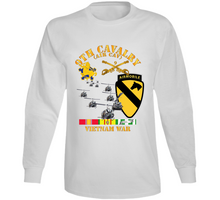 Load image into Gallery viewer, Army - 9th Cavalry (Air Cav) - 1st  Cav Division w SVC Long Sleeve
