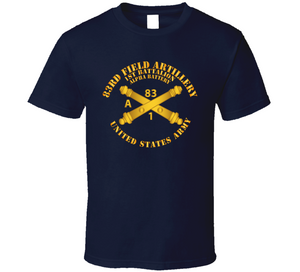 Army - Alpha Btry 1st Bn 83rd Field Artillery Regt - W Arty Branch Classic T Shirt