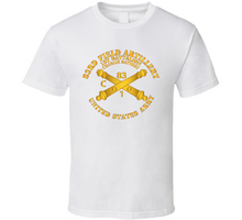 Load image into Gallery viewer, Army - Charlie Btry 1st Bn 83rd Field Artillery Regt - w Arty Branch V1 Classic T Shirt

