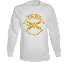 Load image into Gallery viewer, Army - Svc Btry 1st Bn 83rd Field Artillery Regt - W Arty Branch Long Sleeve
