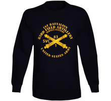 Load image into Gallery viewer, Army - Svc Btry 1st Bn 83rd Field Artillery Regt - W Arty Branch Long Sleeve
