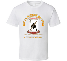 Load image into Gallery viewer, Army - 1st FA Rocket Battery (HJ) - 72nd FA GP - Kitzingen Germany Classic T Shirt
