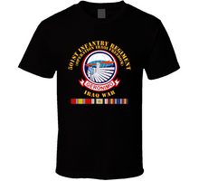 Load image into Gallery viewer, Army - 501st Infantry Regiment - OIF - w IRAQ SVC Classic T Shirt
