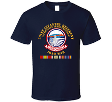 Load image into Gallery viewer, Army - 501st Infantry Regiment - OIF - w IRAQ SVC Classic T Shirt
