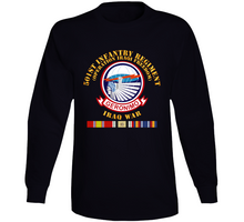 Load image into Gallery viewer, Army - 501st Infantry Regiment - OIF - w IRAQ SVC V1 Long Sleeve
