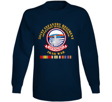 Load image into Gallery viewer, Army - 501st Infantry Regiment - OIF - w IRAQ SVC V1 Long Sleeve
