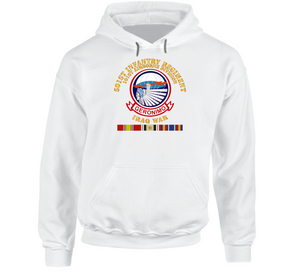 Army - 501st Infantry Regiment w IRAQ SVC Hoodie