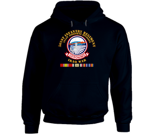 Army - 501st Infantry Regiment w IRAQ SVC Hoodie