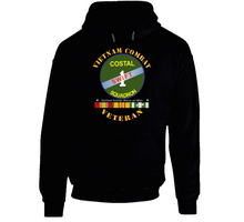 Load image into Gallery viewer, Navy - Vietnam Cbt Vet - Coastal Squadron 1 - Swift w SVC Hoodie
