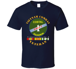 Navy - Vietnam Cbt Vet - Coastal Squadron 1 - Swift w SVC Classic T Shirt