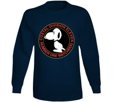 Load image into Gallery viewer, Navy - Vietnam Cbt Vet - Coastal Div 11 - Number 1 Watchdog Blk wo Txt Long Sleeve
