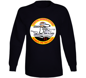 Navy - Vietnam Cbt Vet - Coastal Div 11 - Number 1 Watchdog wo Txt Long Sleeve