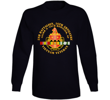 Load image into Gallery viewer, Army - 5th Battalion, 16th Artillery w SVC Ribbon V1 Long Sleeve
