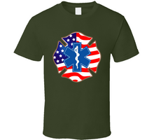 Load image into Gallery viewer, Fire and Rescue wo Text Classic T Shirt
