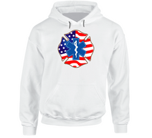 Load image into Gallery viewer, Fire and Rescue wo Text Hoodie
