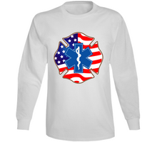 Load image into Gallery viewer, Fire and Rescue wo Text Long Sleeve
