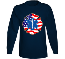Load image into Gallery viewer, Fire and Rescue wo Text Long Sleeve

