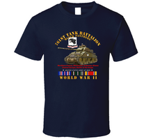 Load image into Gallery viewer, Army - 761st Tank Battalion - Black Panthers - w Tank WWII  EU SVC V1 Classic T Shirt
