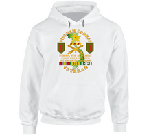 Load image into Gallery viewer, Army - Vietnam Combat Vet - 8th Bn 6th Artillery - 1st Inf Div SSI Hoodie
