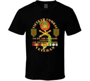 Army - Vietnam Combat Vet - 1st Bn 5th Artillery - 1st Inf Div SSI Classic T Shirt