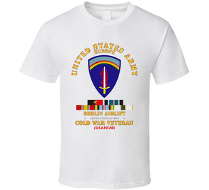 Army - US Army Europe - Berlin Airlift  w  COLD EXP OCCP Airplane SVC V1 Classic T Shirt