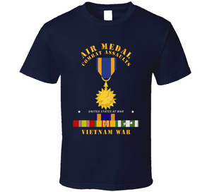 Army - Air Medal - Combat Assaults w VN SVC w Air Medal Ribbon Classic T Shirt