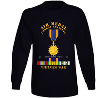 Load image into Gallery viewer, Army - Air Medal - Combat Assaults w VN SVC w Air Medal Ribbon Long Sleeve
