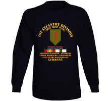 Load image into Gallery viewer, Army - 1st Infantry Division Forward - Germany w COLD WAR SVC Long Sleeve
