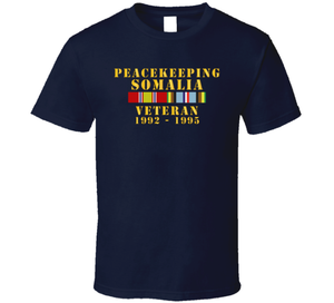 Army - Peacekeeping Somalia 1002-1995 Veteran w  EXP SVC Classic T Shirt