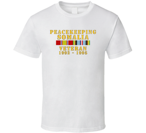 Army - Peacekeeping Somalia 1002-1995 Veteran w  EXP SVC Classic T Shirt