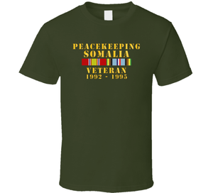 Army - Peacekeeping Somalia 1002-1995 Veteran w  EXP SVC Classic T Shirt