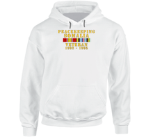 Load image into Gallery viewer, Army - Peacekeeping Somalia 1002-1995 Veteran w  EXP SVC Hoodie
