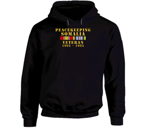 Army - Peacekeeping Somalia 1002-1995 Veteran w  EXP SVC Hoodie