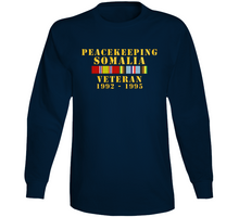 Load image into Gallery viewer, Army - Peacekeeping Somalia 1002-1995 Veteran w  EXP SVC V1 Long Sleeve
