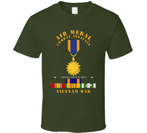 Army - Air Medal - Combat Assaults w VN SVC w Air Medal Ribbon Classic T Shirt