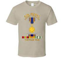 Load image into Gallery viewer, Army - Air Medal - Combat Assaults w VN SVC w Air Medal Ribbon Classic T Shirt
